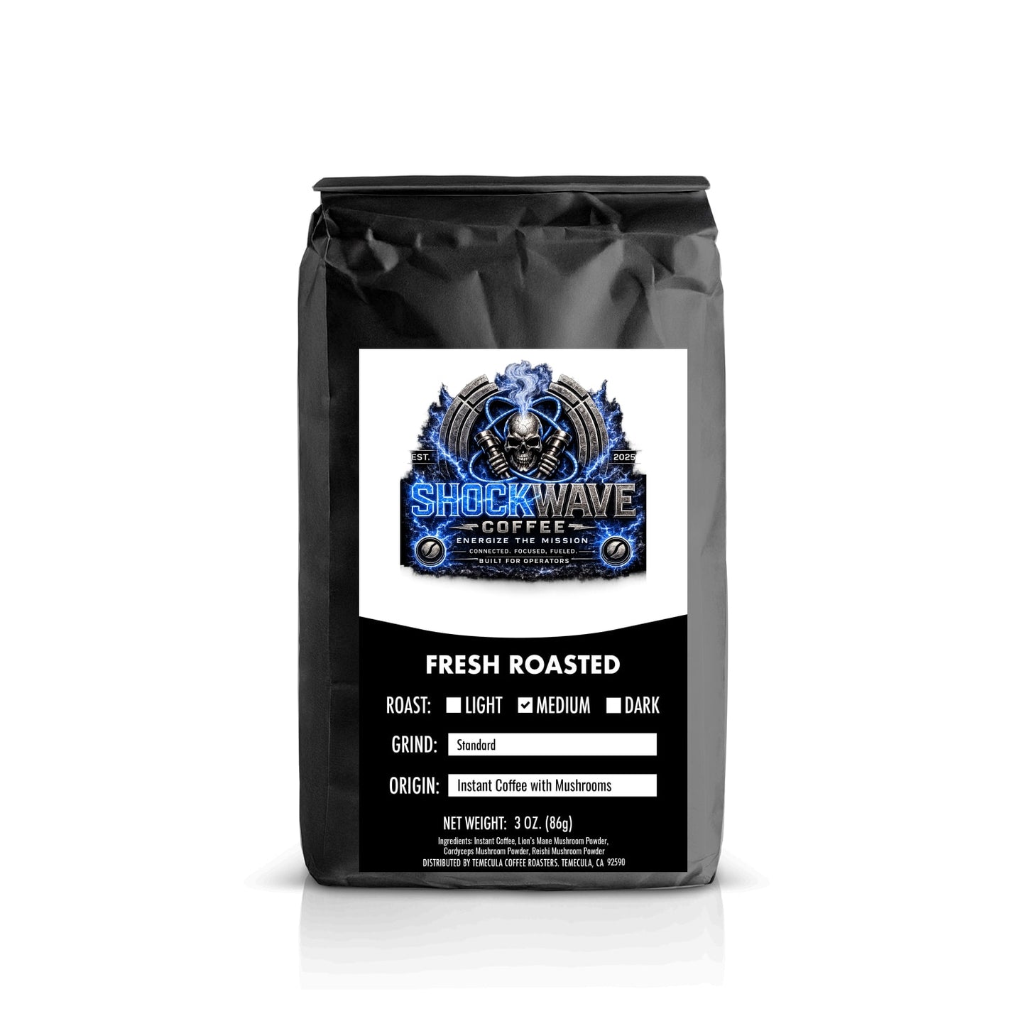 Instant Coffee with Mushroom