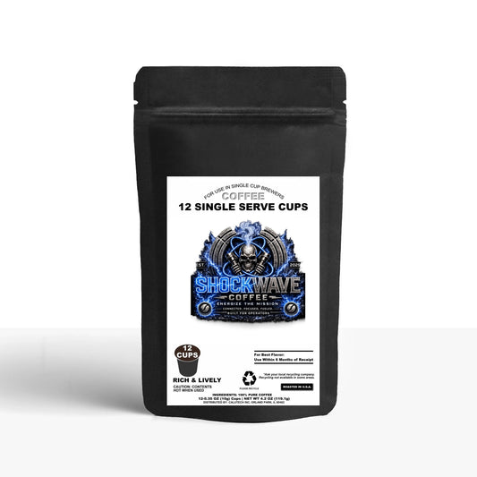 12 Pack Single Serve Coffee Capsules
